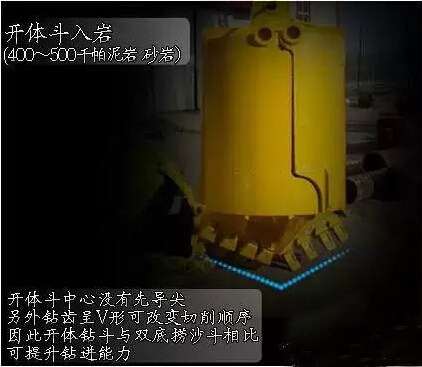 開體鉆斗也可成為霸主